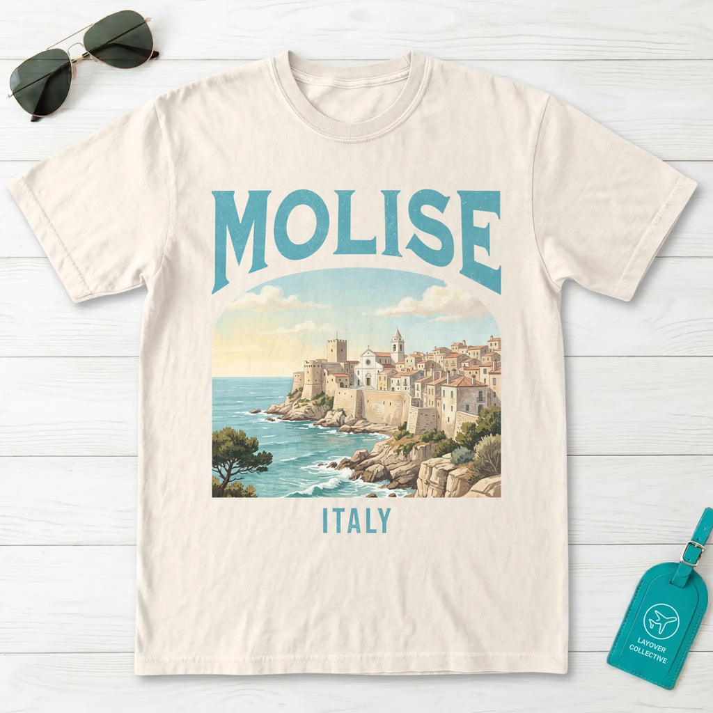 Molise Italy Vintage Travel Poster T-Shirt