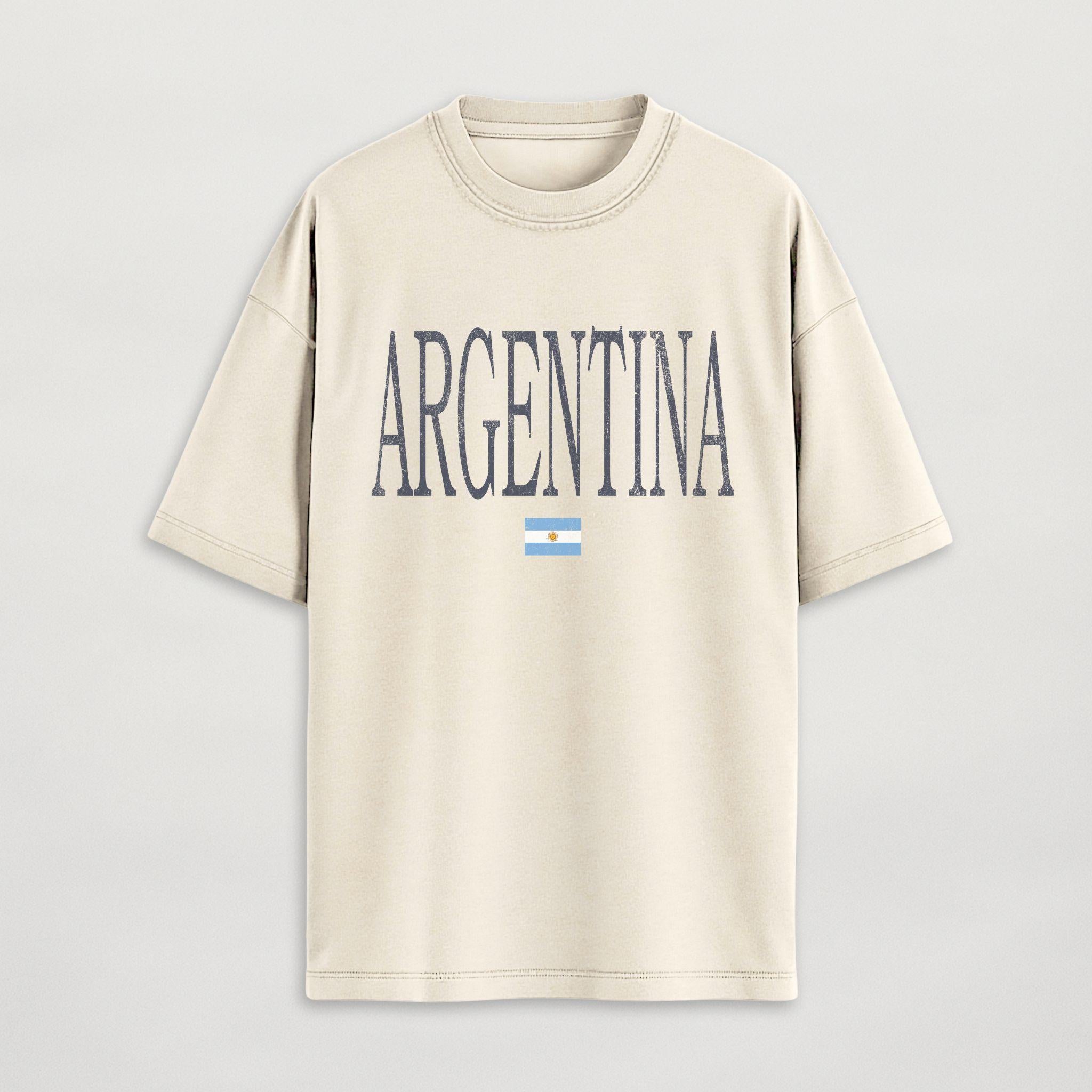 Distressed Argentina T-Shirt