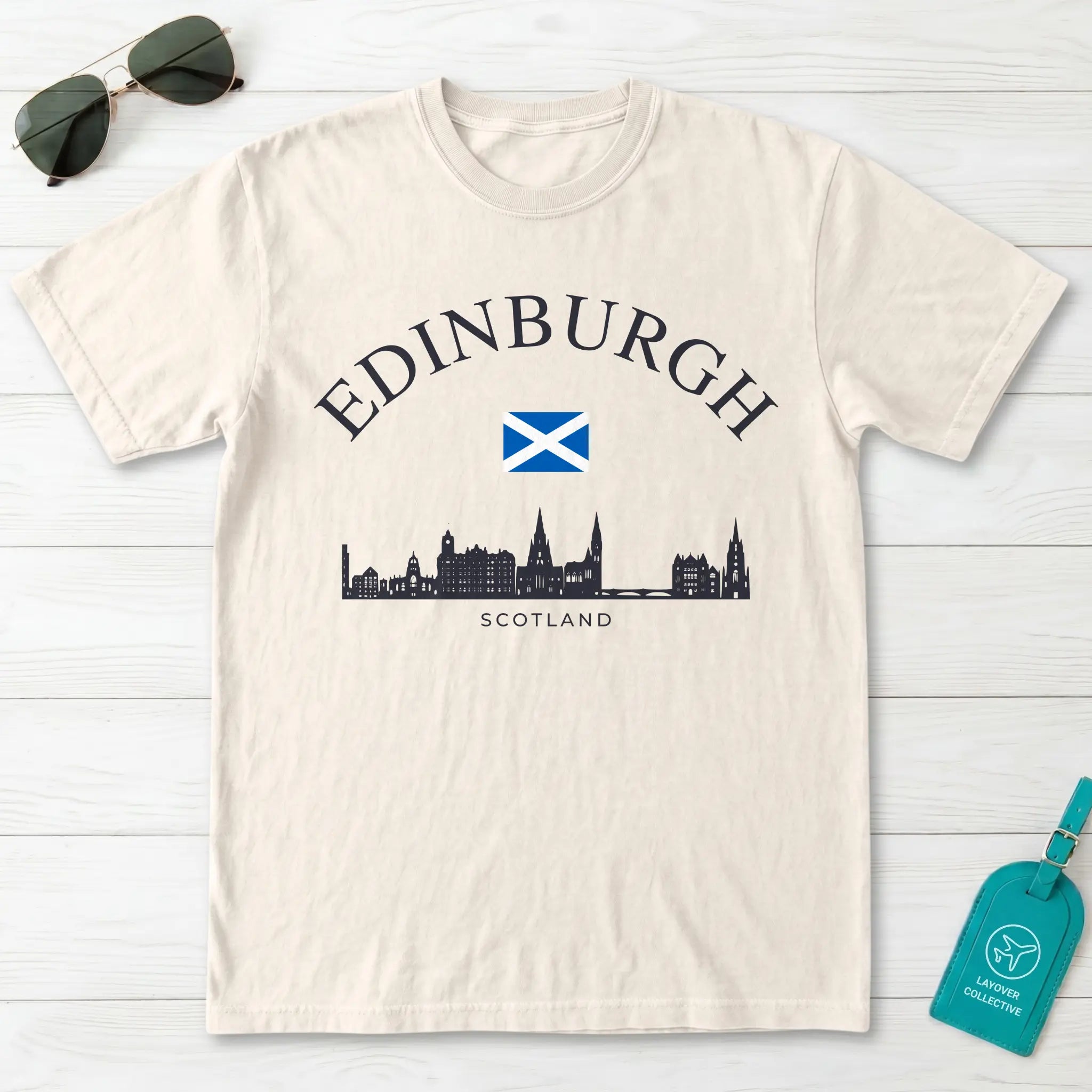 Edinburgh Skyline T-Shirt