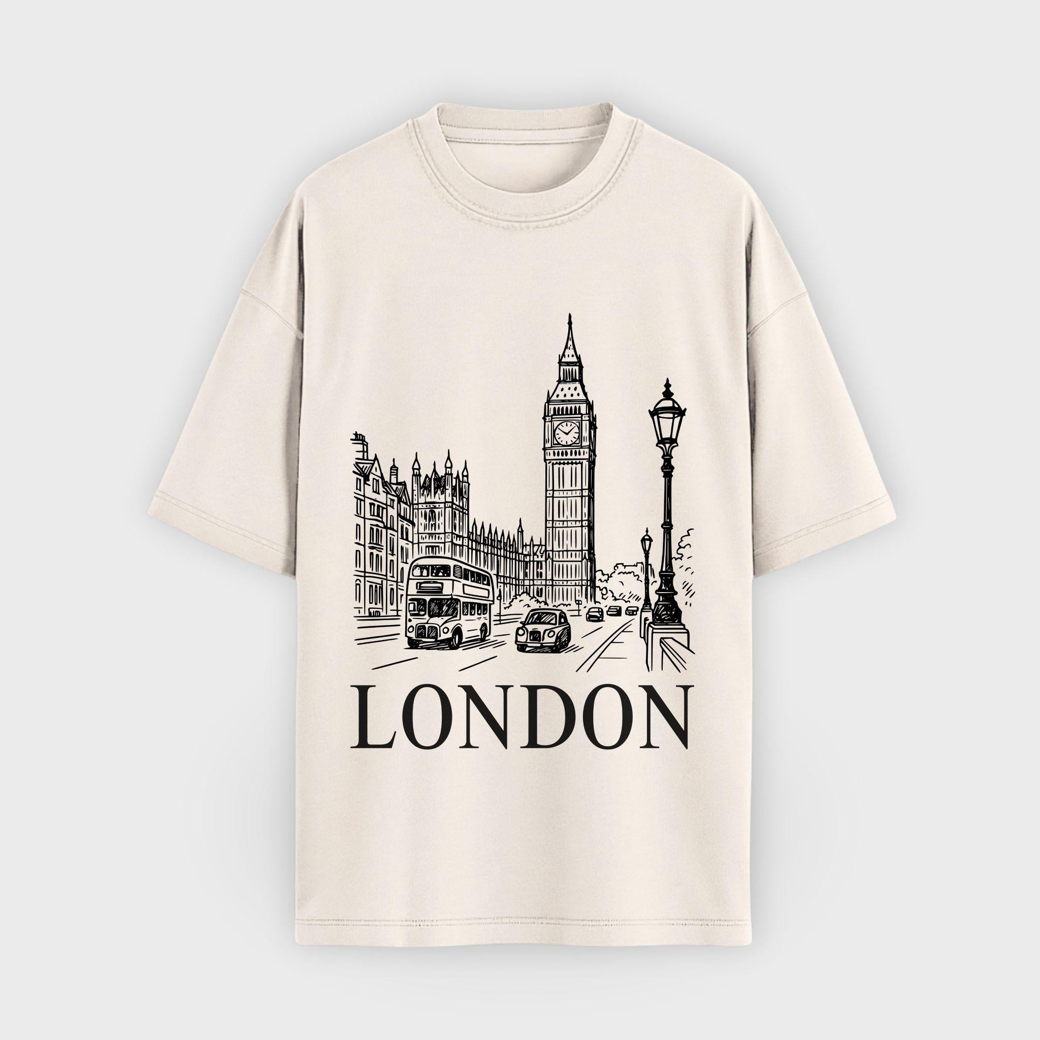 London Vintage Sketch T-Shirt