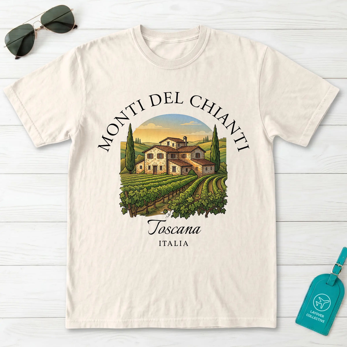 Monti Del Chianti Toscana T-Shirt