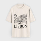 Lisbon Vintage Sketch T-Shirt