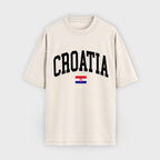 Croatia Collegiate Flag T-Shirt