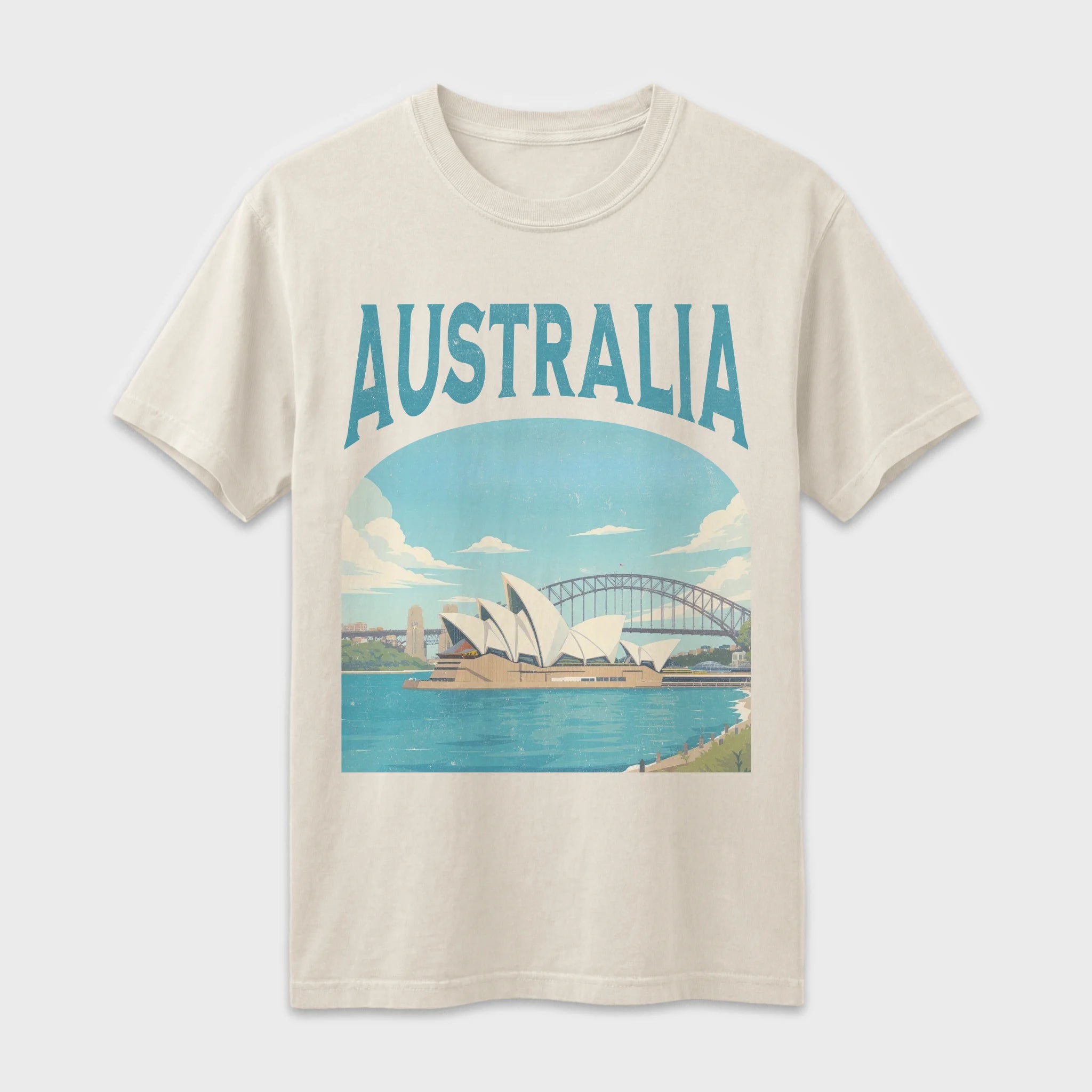 Australia Vintage Travel Poster T-Shirt