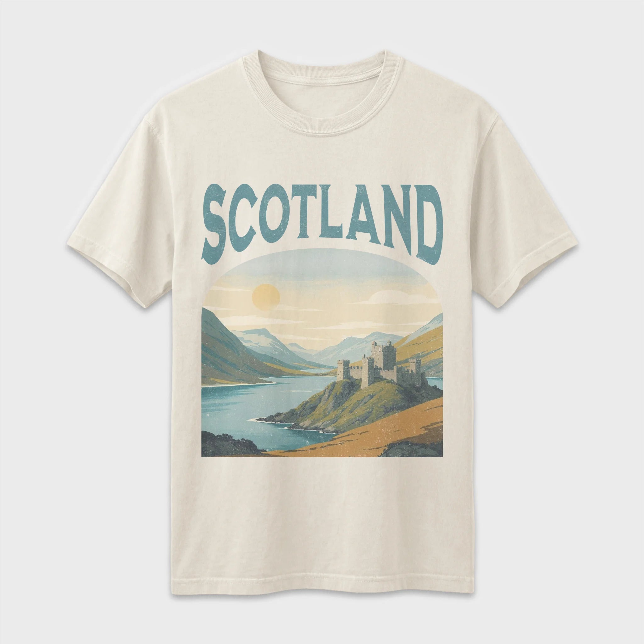 Scotland Vintage Travel Poster T-Shirt