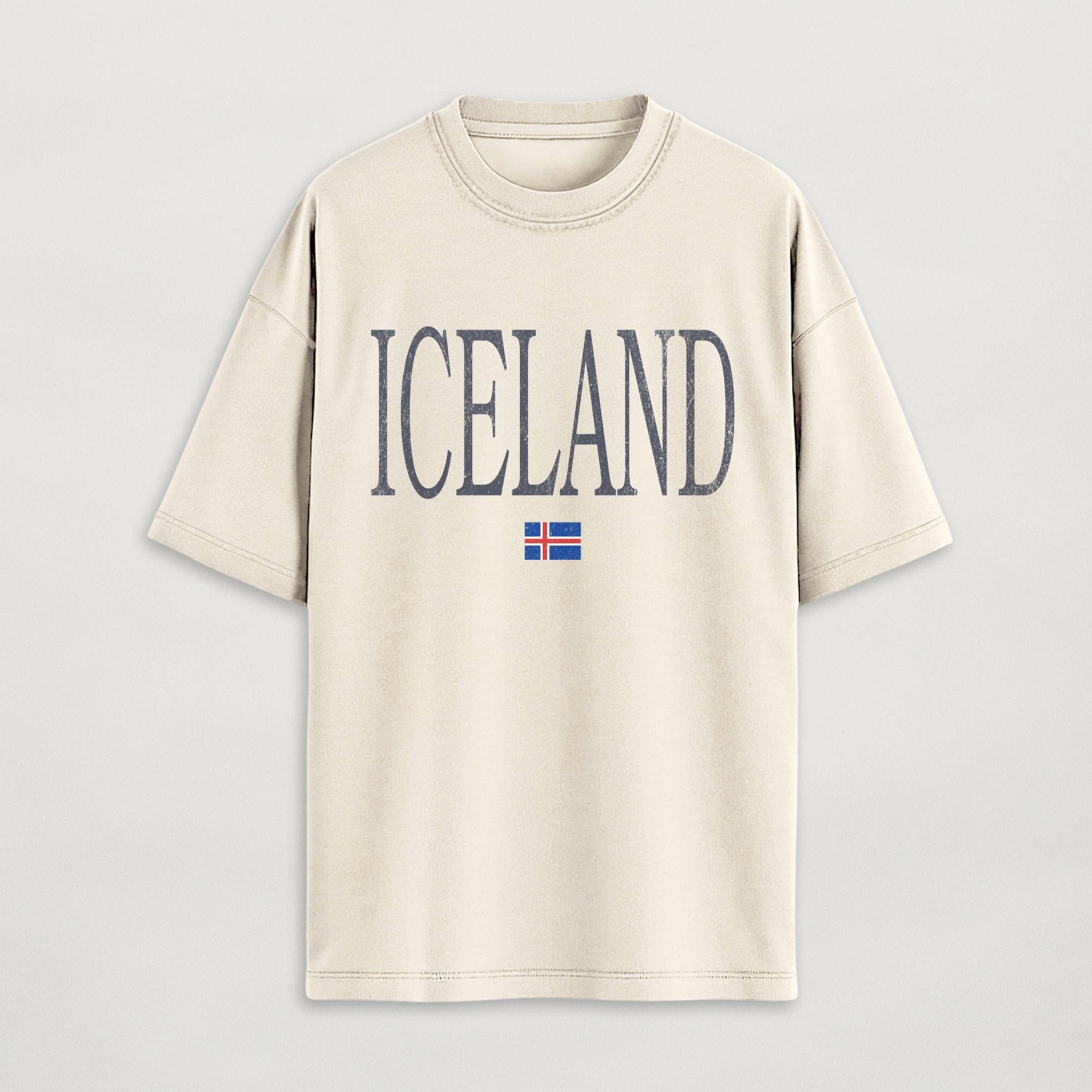 Distressed Iceland T-Shirt