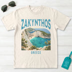 Zakynthos Greece Vintage Travel Poster T-Shirt
