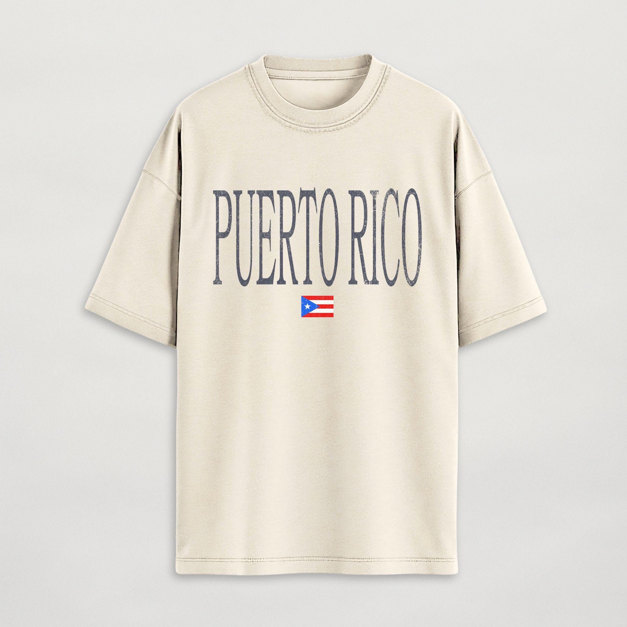 Distressed Puerto Rico T-Shirt
