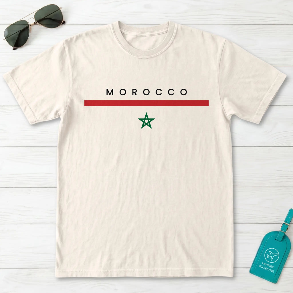 Morocco Flagline T-Shirt