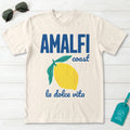 Amalfi Coast Lemon La Dolce Vita Italy Graphic T-Shirt