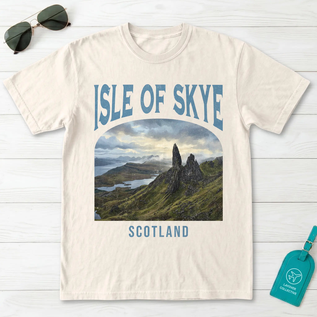 Isle Of Skye Vintage Poster Scotland T-Shirt