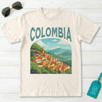 Colombia Vintage Travel Poster T-Shirt