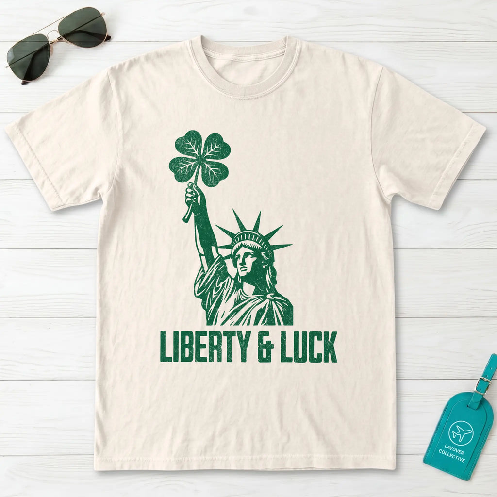 Liberty and Luck Statue T-Shirt
