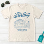 Stirling Scotland Line Art T-Shirt