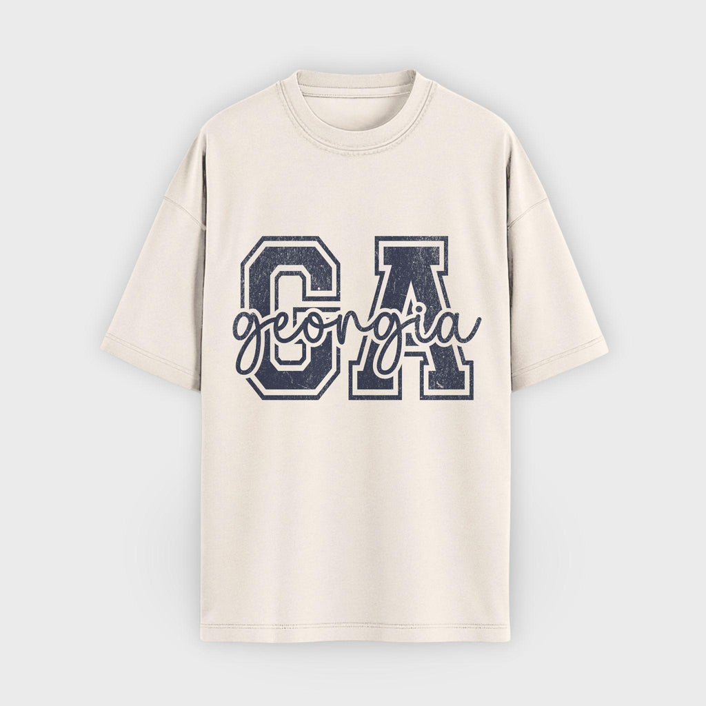GA Varsity State T-Shirt