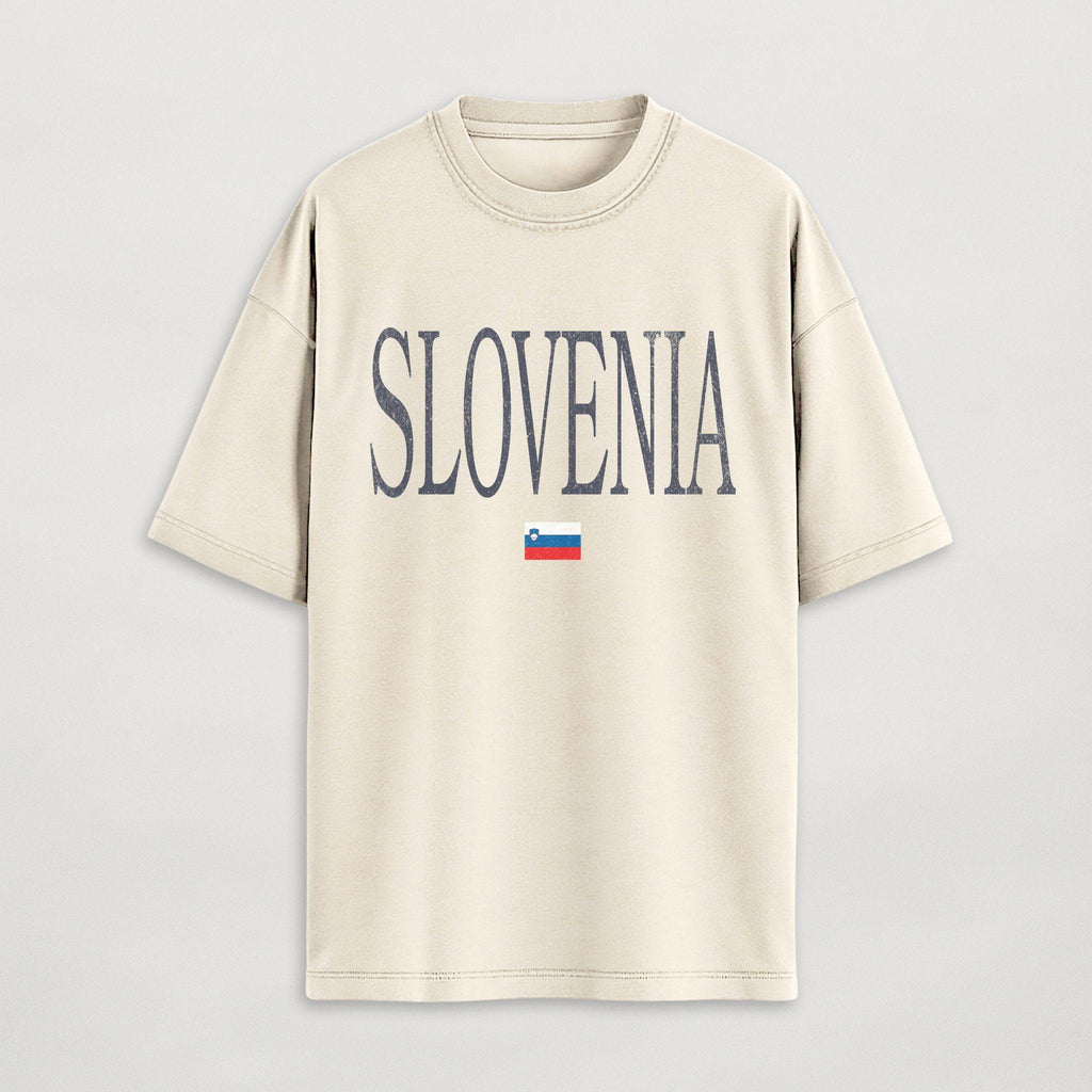 Distressed Slovenia T-Shirt