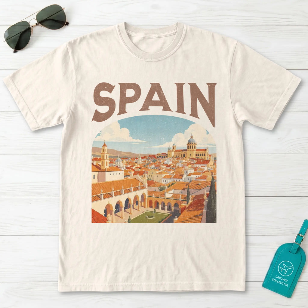 Spain Vintage Travel Poster T-Shirt