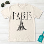 Paris Eiffel Tower Sketch T-Shirt