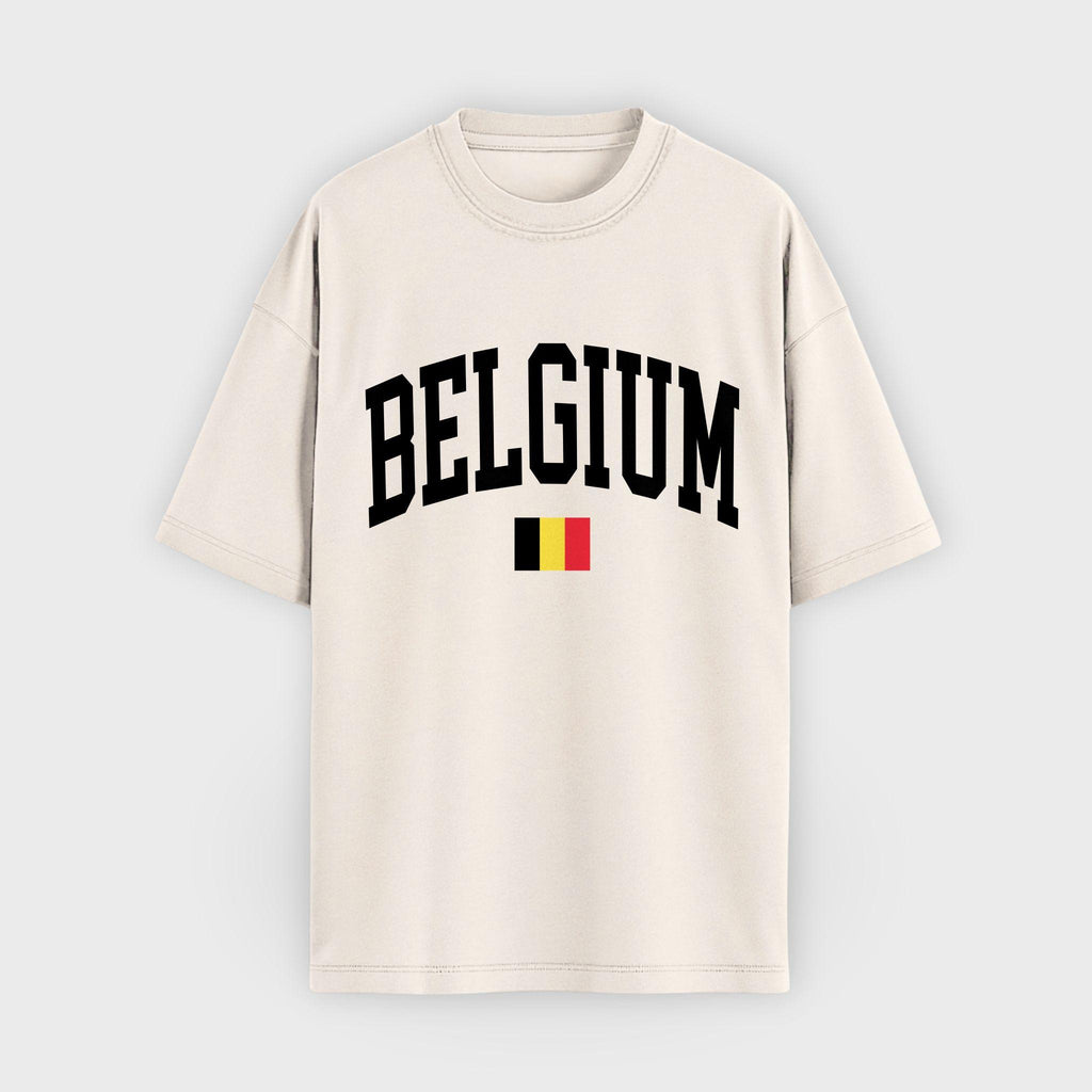 Belgium Collegiate Flag T-Shirt