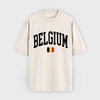 Belgium Collegiate Flag T-Shirt