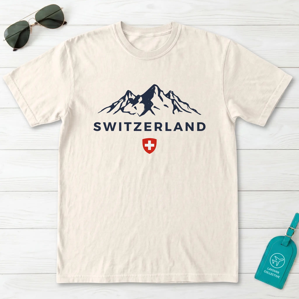 Switzerland Alpine Crest T-Shirt