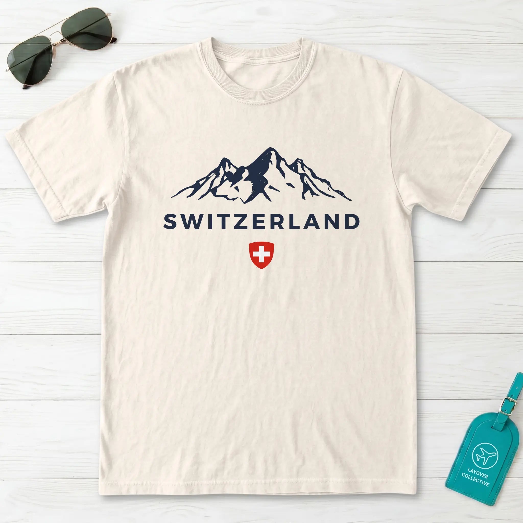 Switzerland Alpine Crest T-Shirt