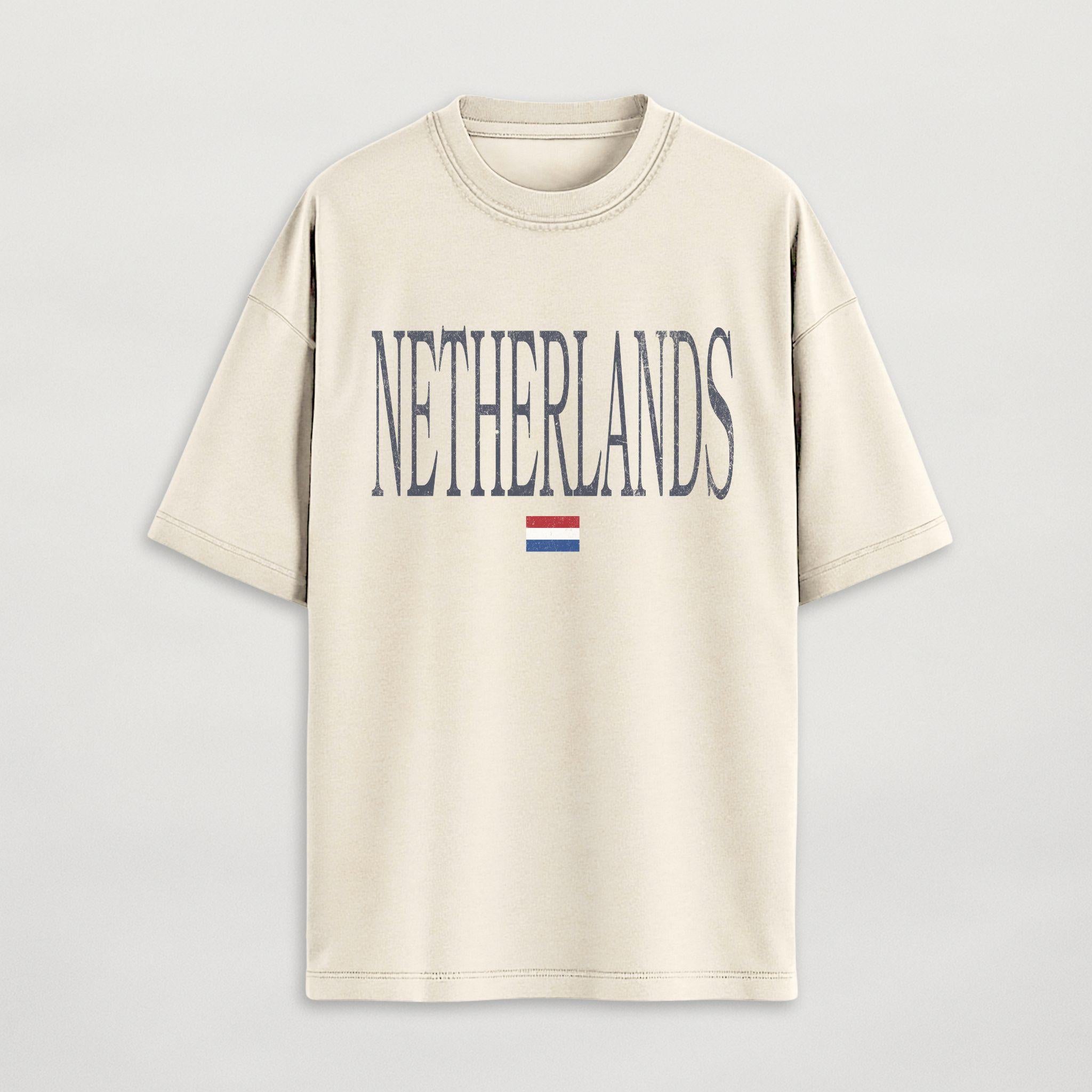 Distressed Netherlands T-Shirt