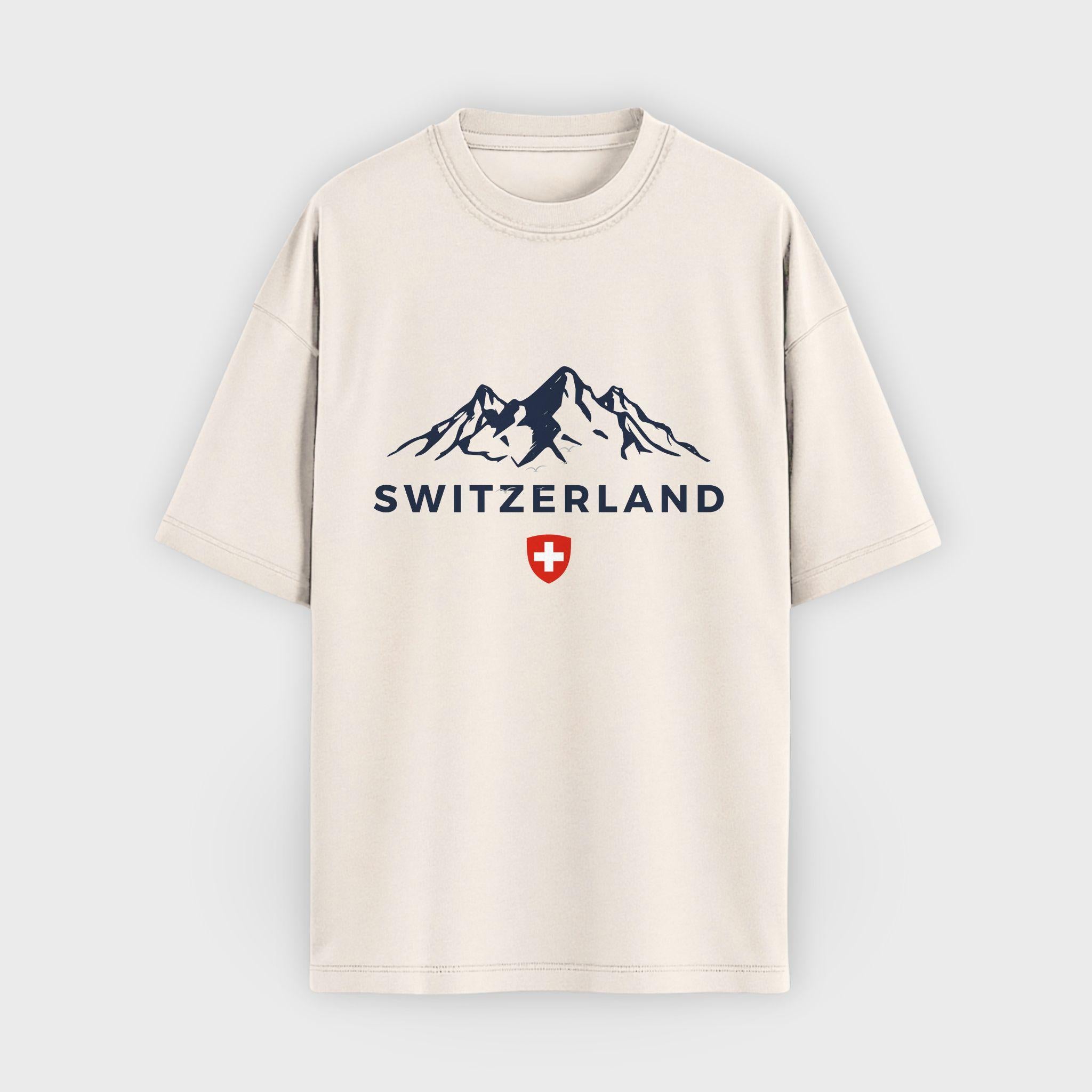 Switzerland Alpine Crest T-Shirt