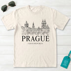 Prague Vintage Sketch T-Shirt