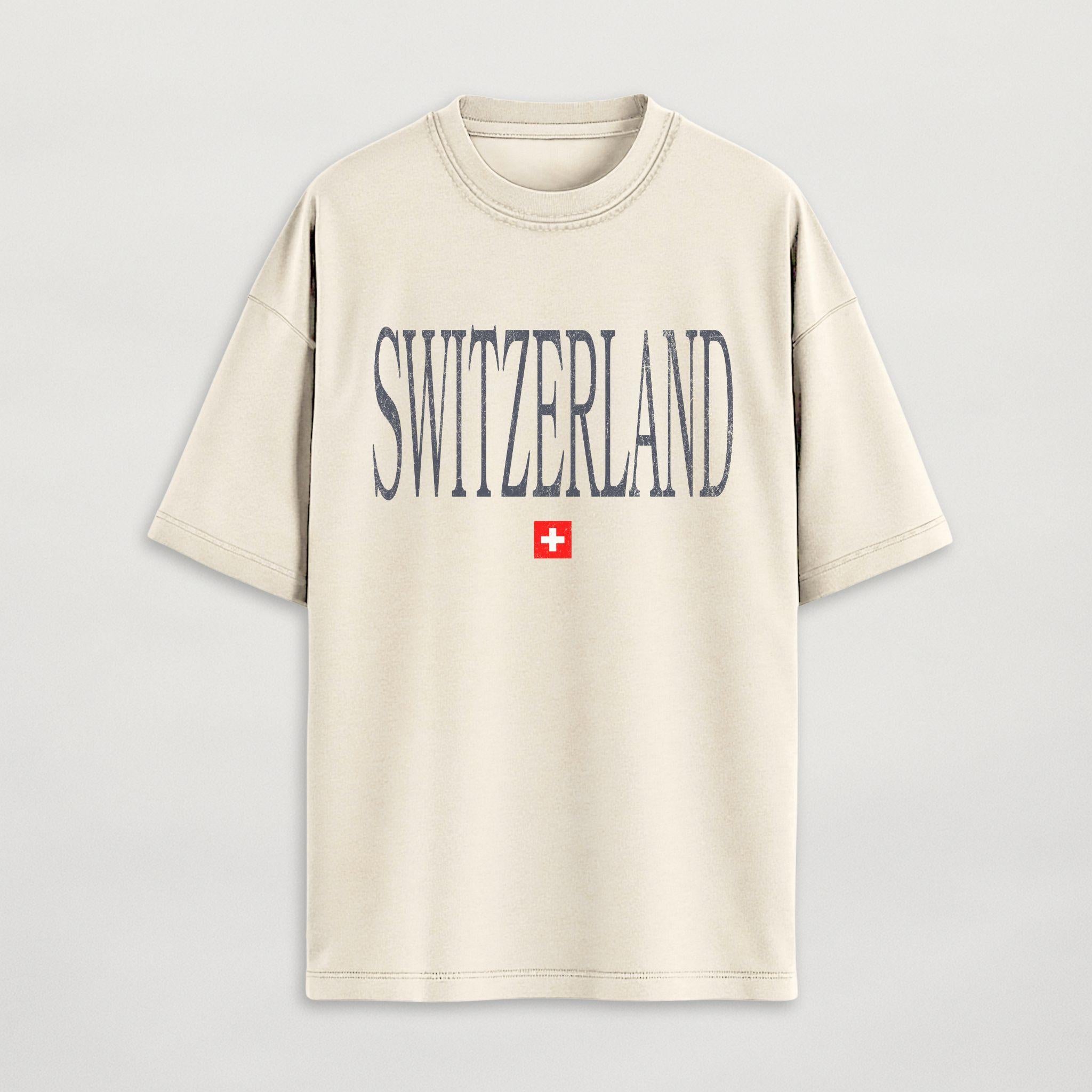 Distressed Switzerland T-Shirt
