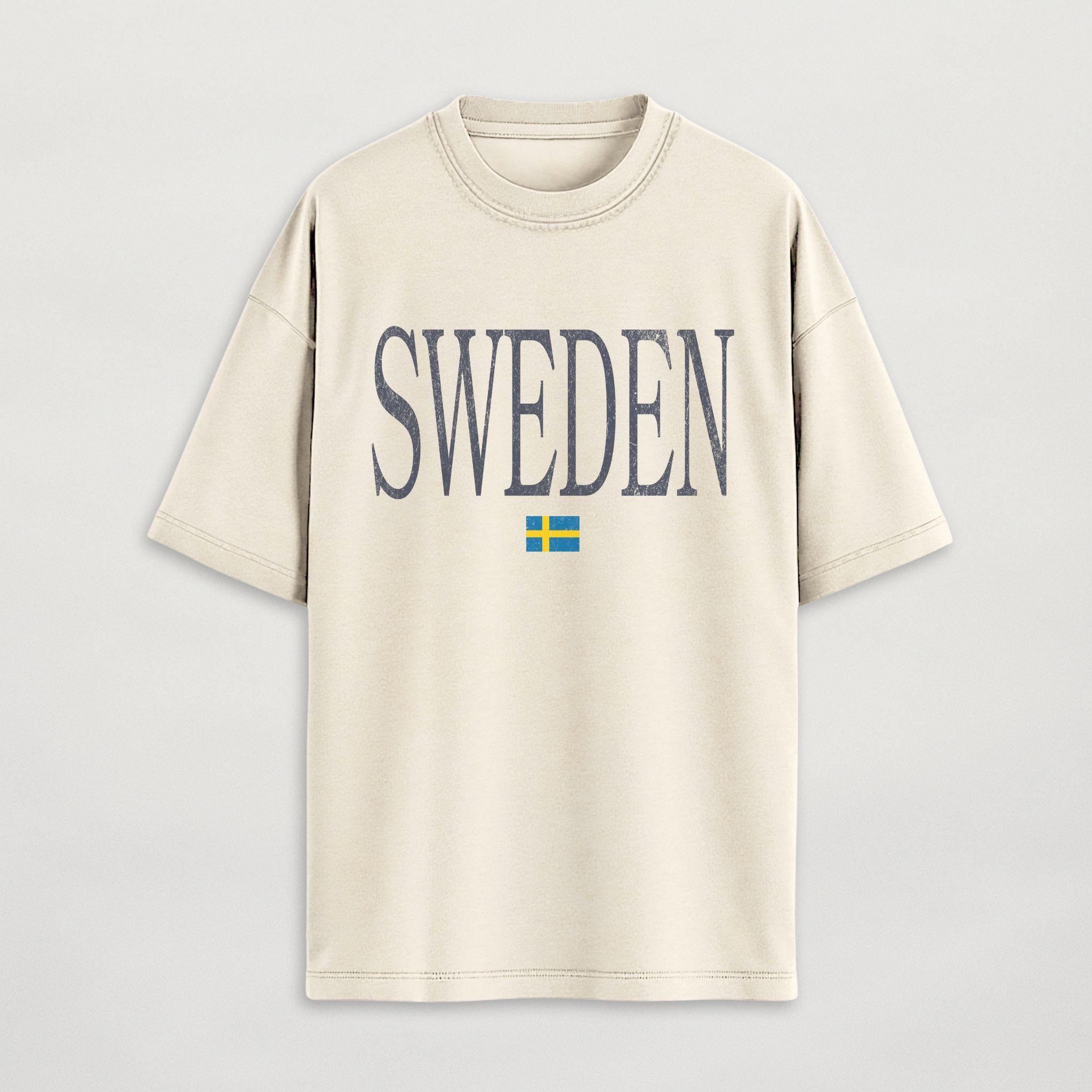 Distressed Sweden T-Shirt