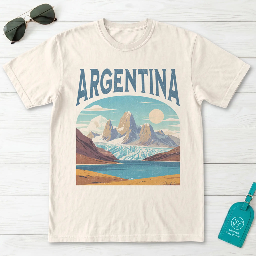 Argentina Vintage Travel Poster T-Shirt