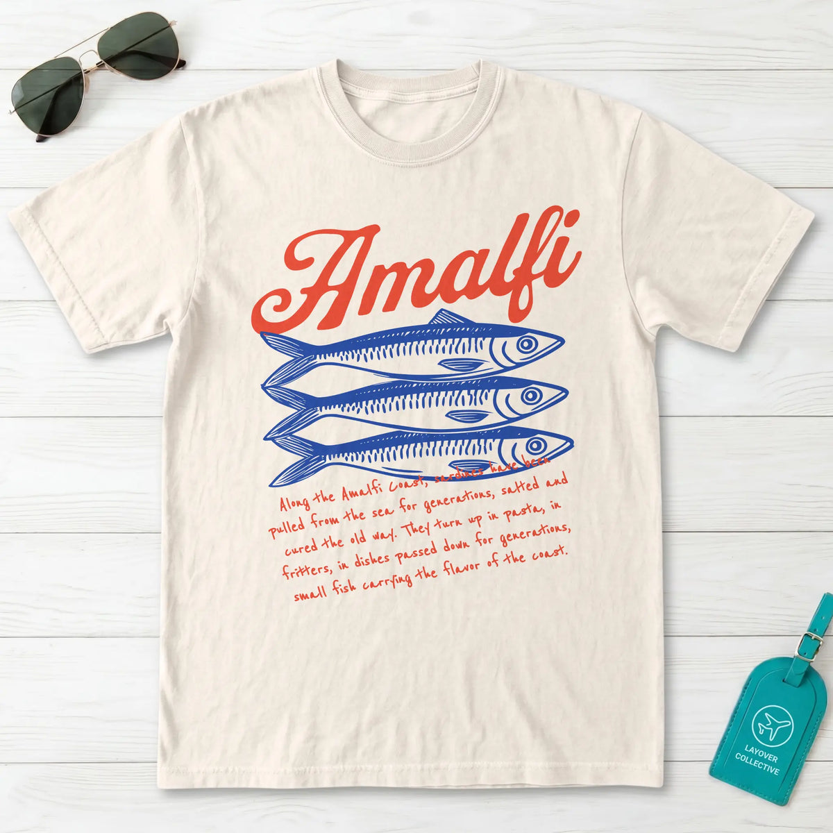 Amalfi Coast Sardines T-Shirt