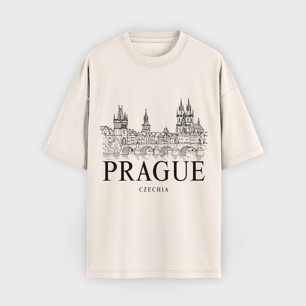 Prague Vintage Sketch T-Shirt