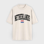 Netherlands Collegiate Flag T-Shirt
