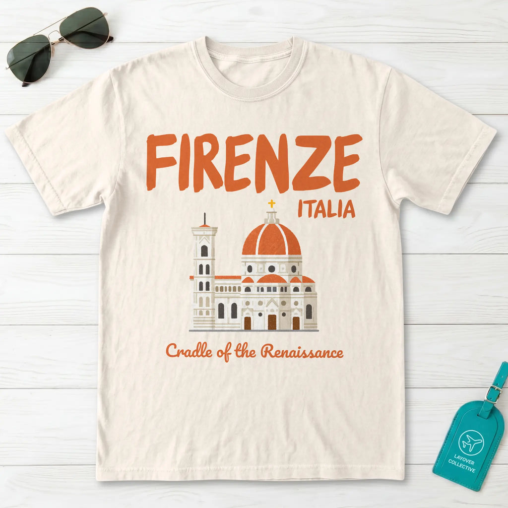 Firenze Italia Duomo Cradle of the Renaissance Florence Graphic T-Shirt