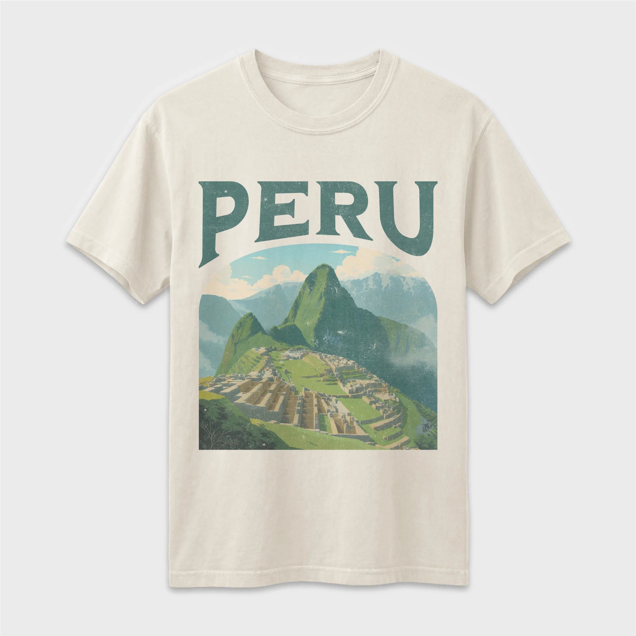 Peru Vintage Travel Poster T-Shirt
