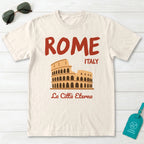 Rome Italy Colosseum La Citta Eterna Graphic T-Shirt
