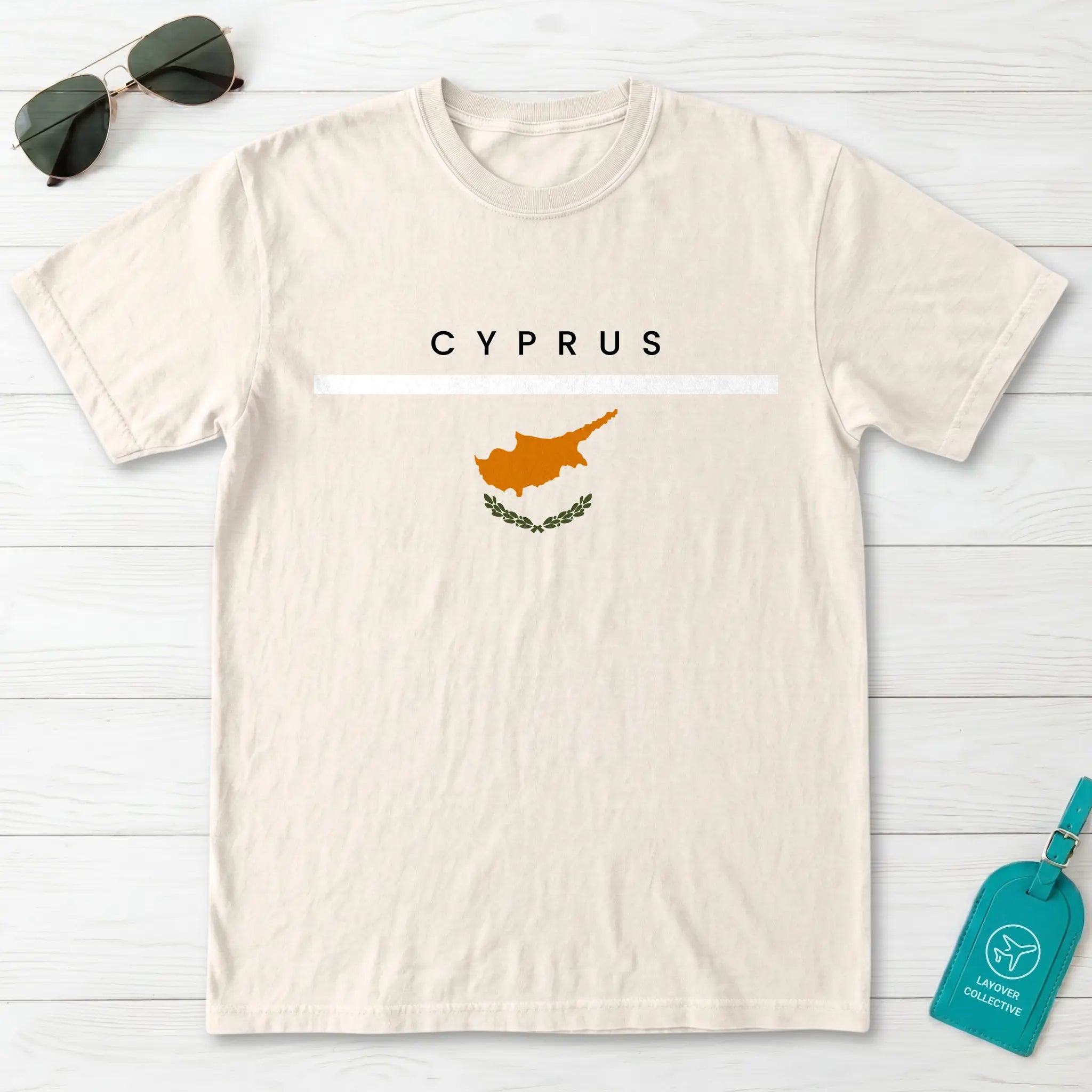Cyprus Flagline T-Shirt