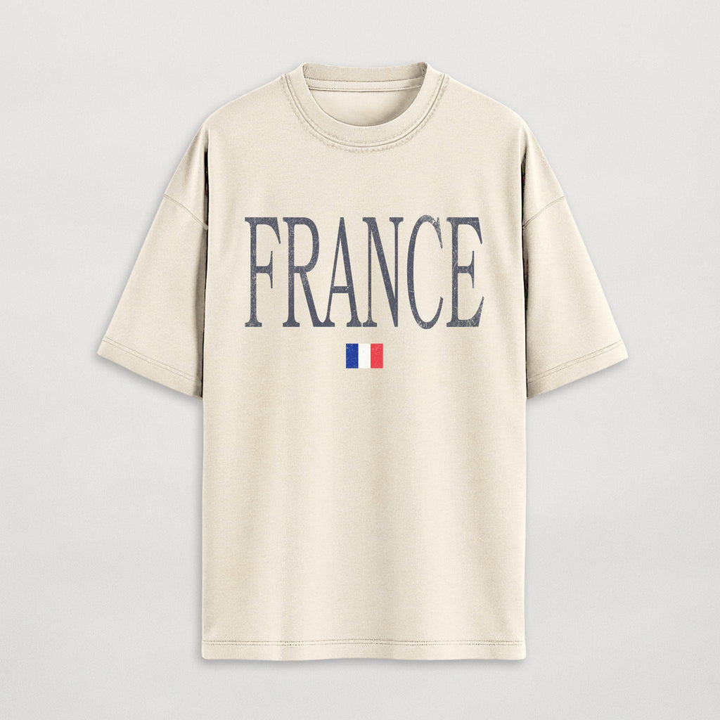 Distressed France T-Shirt