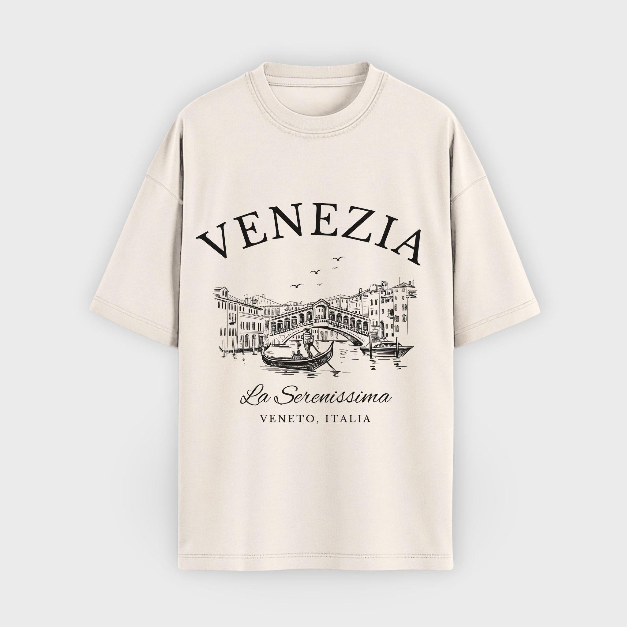 Venice Vintage Sketch T-Shirt