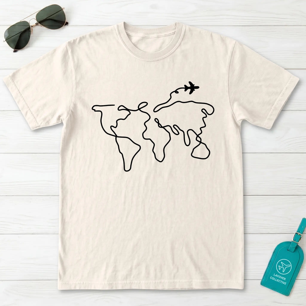 World Map T-Shirt