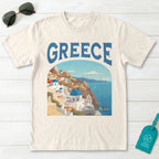 Greece Vintage Travel Poster T-Shirt