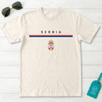 Serbia Flagline T-Shirt