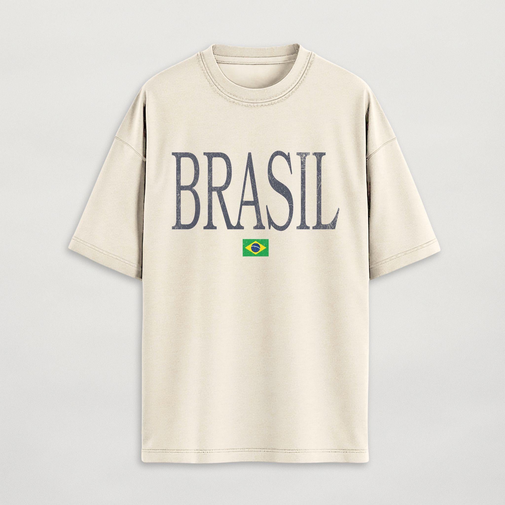 Distressed Brasil T-Shirt