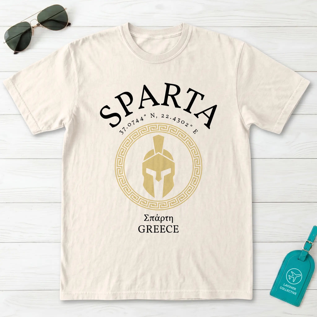 Sparta Greece Emblem T-Shirt