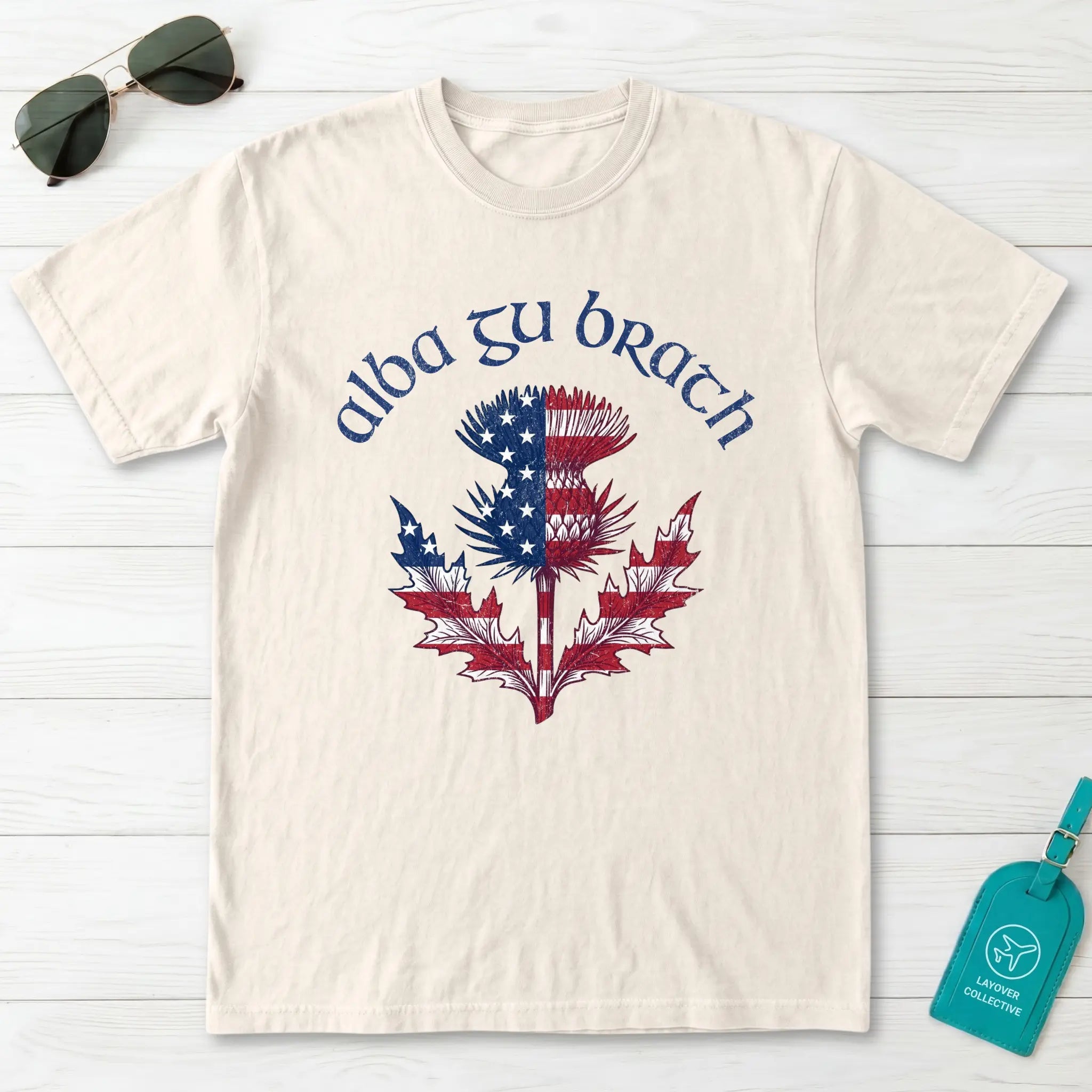 Alba Gu Bràth American Thistle T-Shirt
