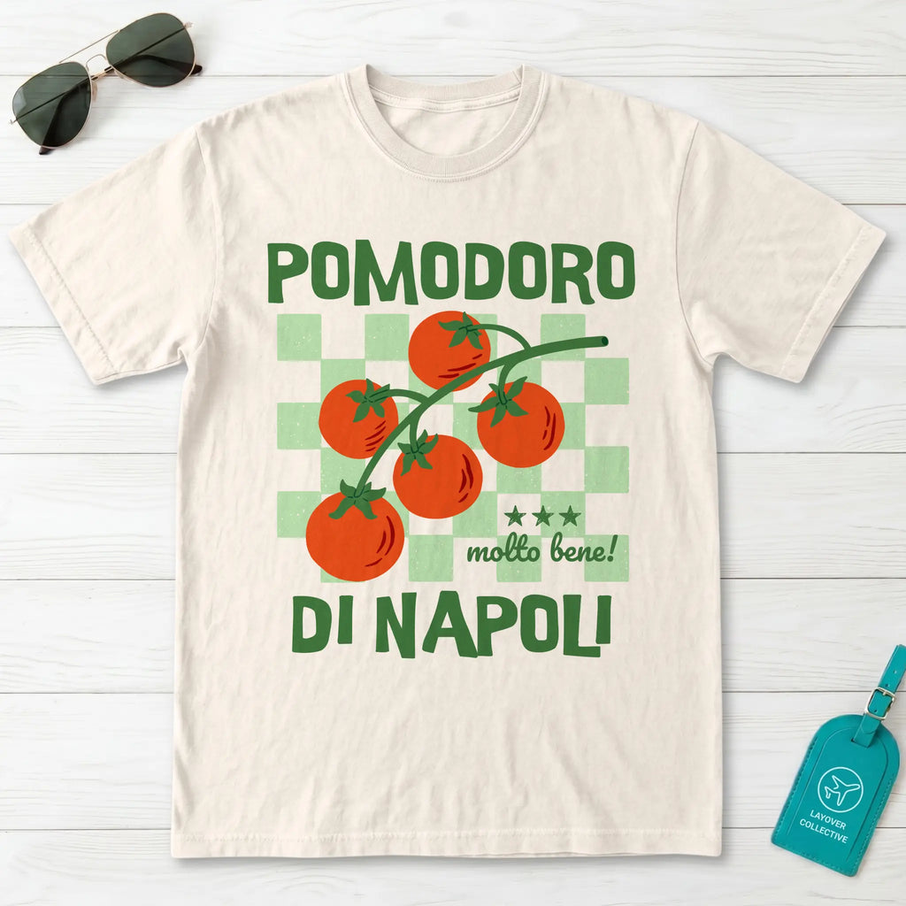 Pomodoro di Napoli Italian Tomato Graphic T-Shirt