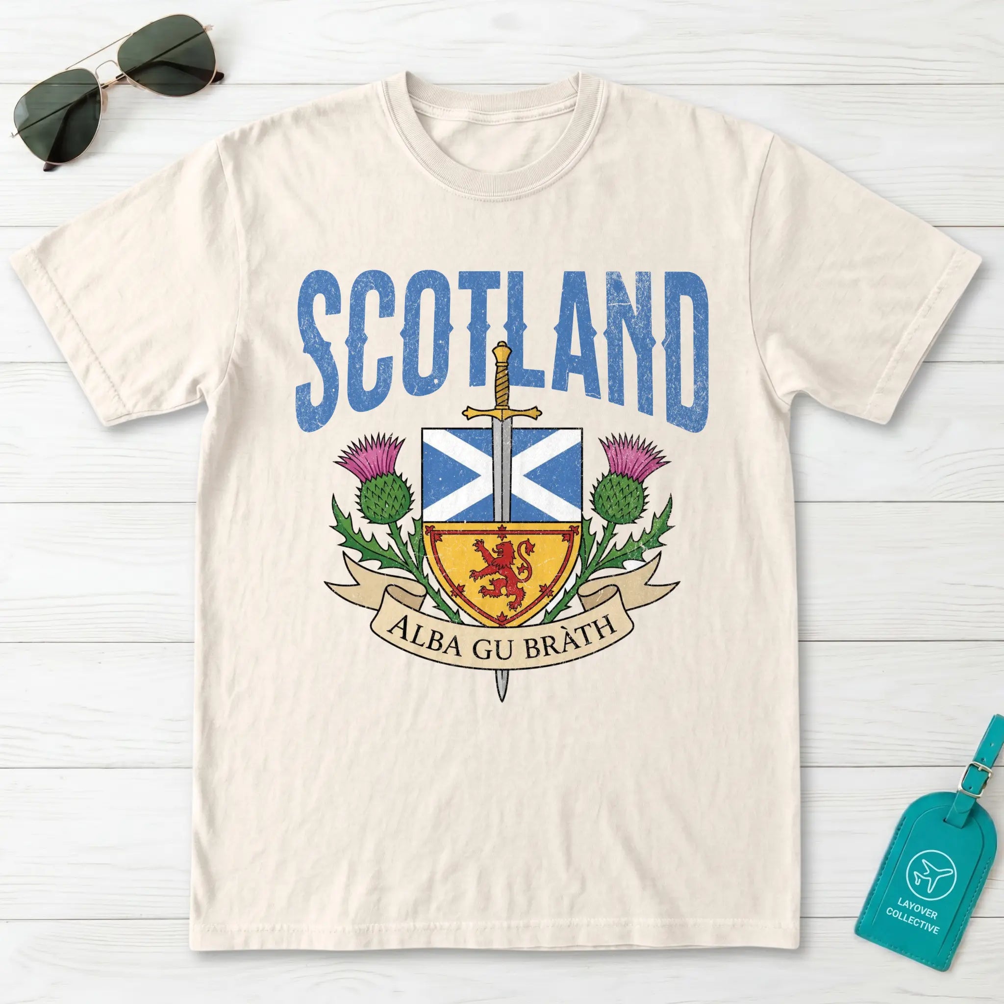 Scotland Alba Gu Bràth Crest T-Shirt