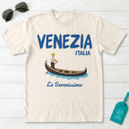 Venezia Italia Gondola La Serenissima Venice Graphic T-Shirt